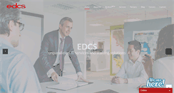 Desktop Screenshot of edcs.co.in